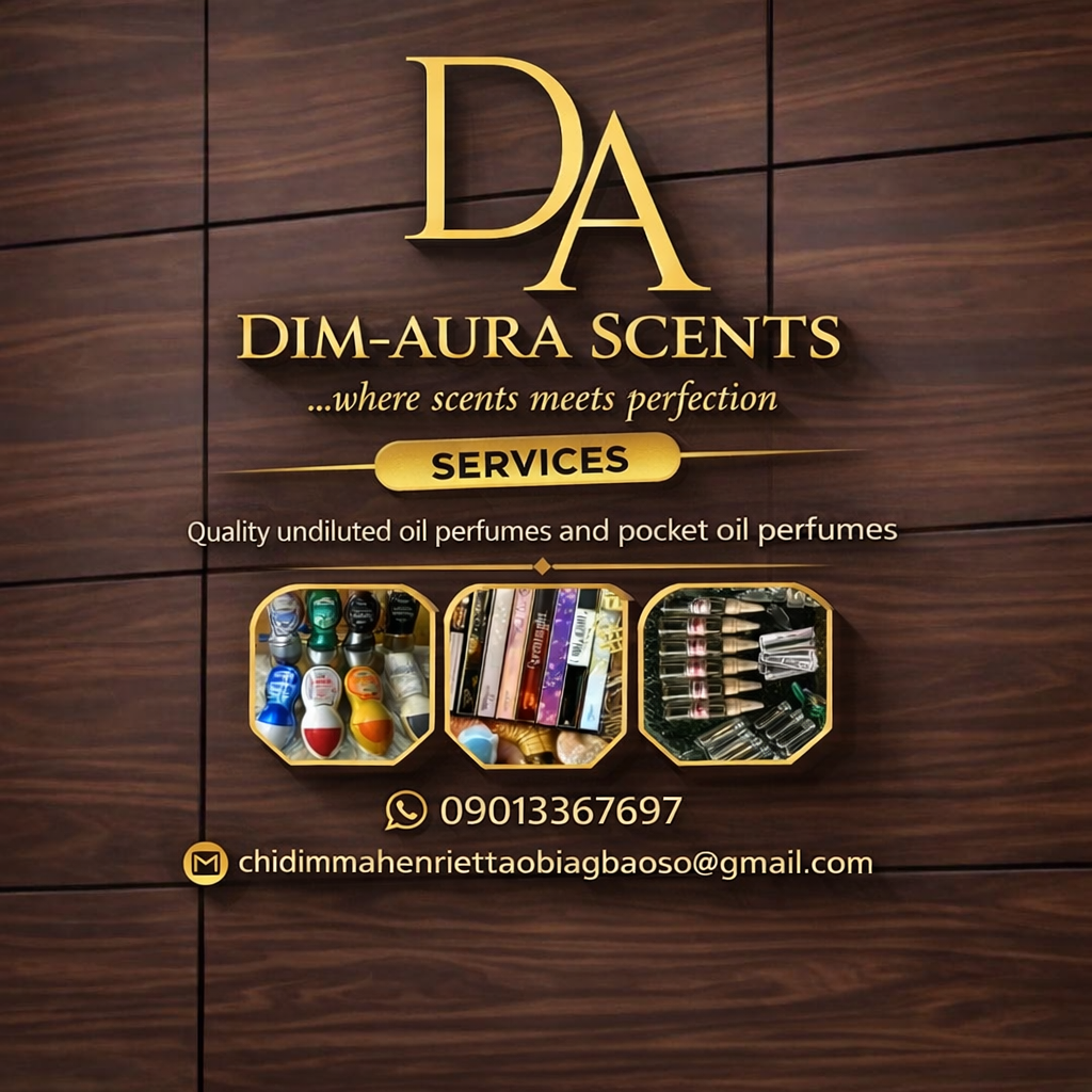 Best Original Oil Perfume Vendor in Awka, Anambra State (DIM-AURA SCENTS)