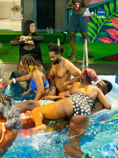 BBNaija: Tram And Sheba Kissing & Having Sex In Big Brother Naija House