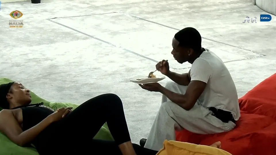 BBNaija: Tram And Sheba Kissing & Having Sex In Big Brother Naija House