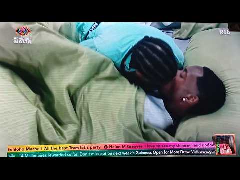 BBNaija: Tram And Oyin Having Sex In Big Brother Naija House